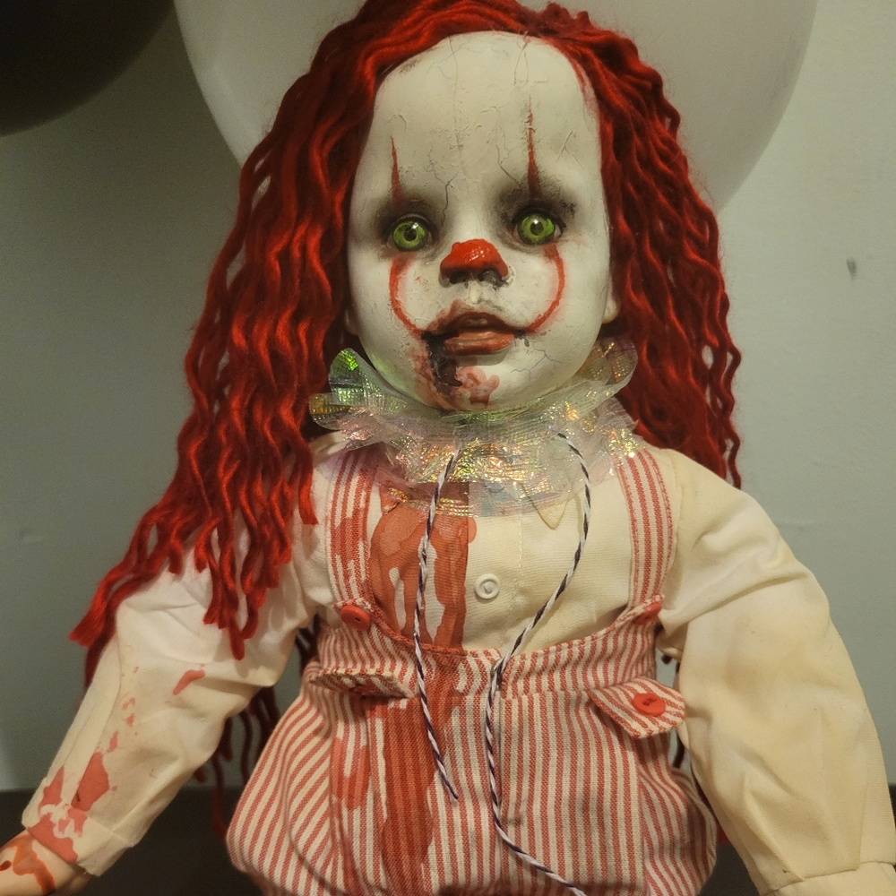IT clown porcelain doll